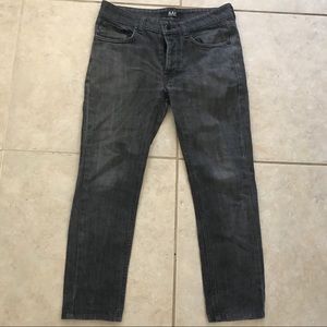 RAF SIMMONS Button Up Fly Jeans